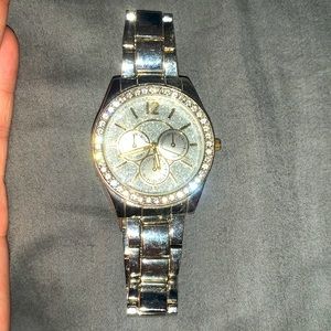 Silver Diamond women’s watch